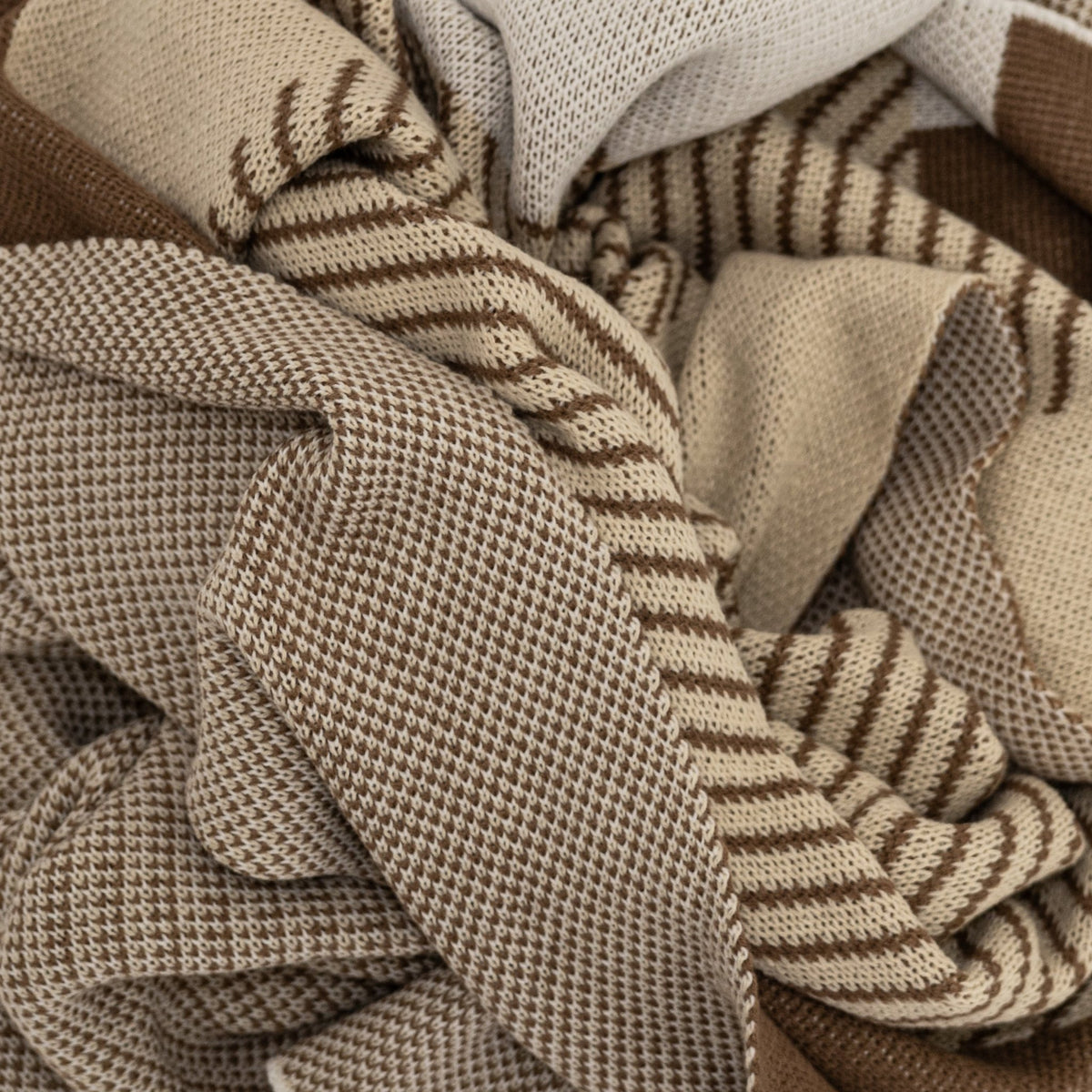 Throw BlanketsContempoChic Earth Throw Blanket - Dekor Butik