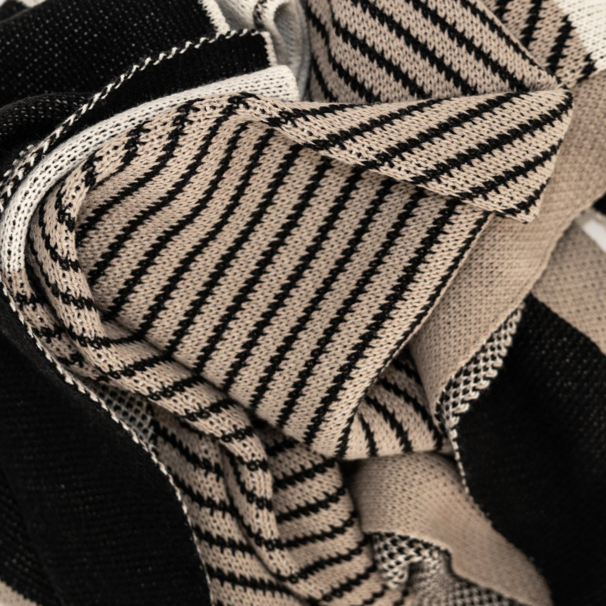Throw BlanketsContempoChic Knit Throw Blanket - Dekor Butik
