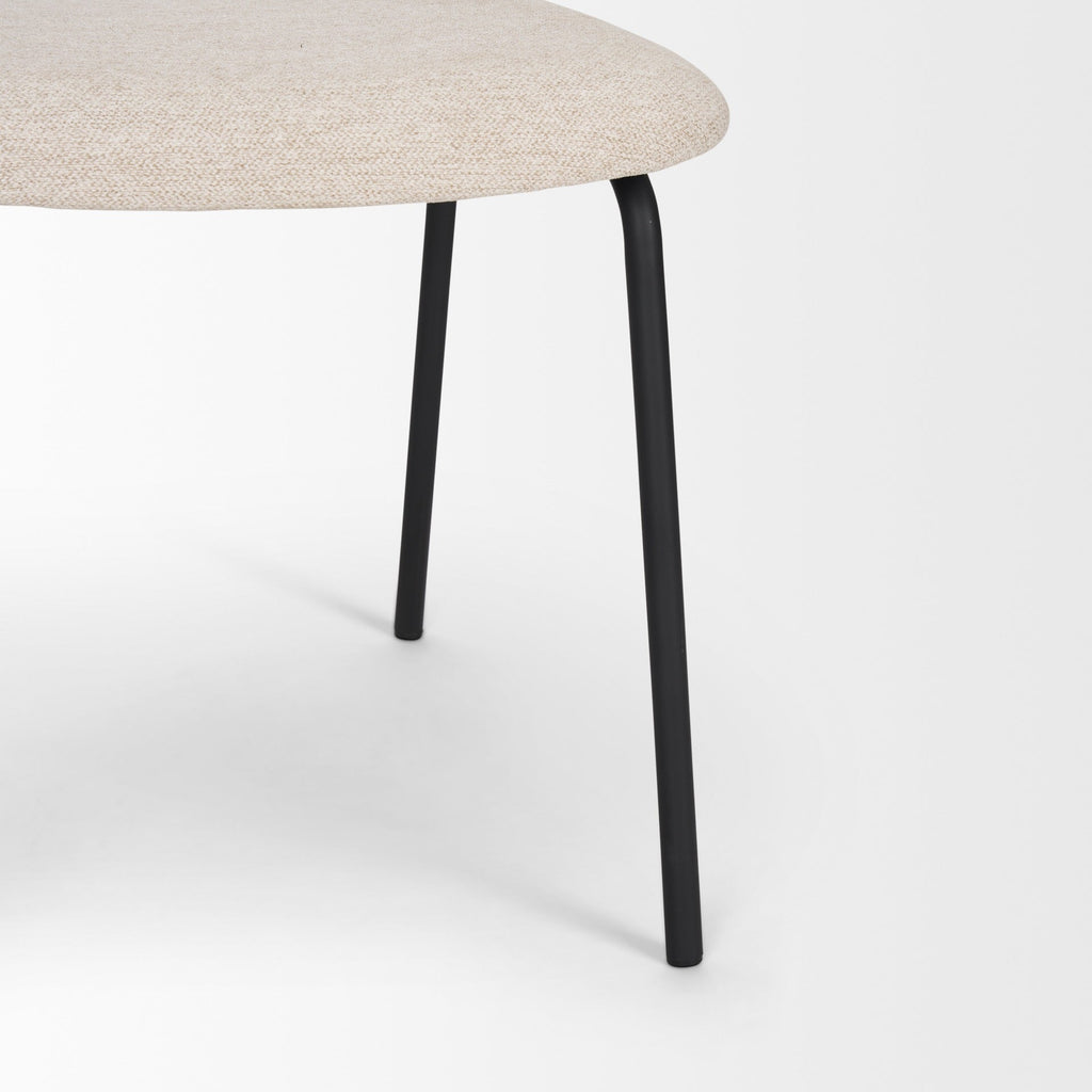 Corey Fabric Dining Chair - 2 Colors - Dekor Butik