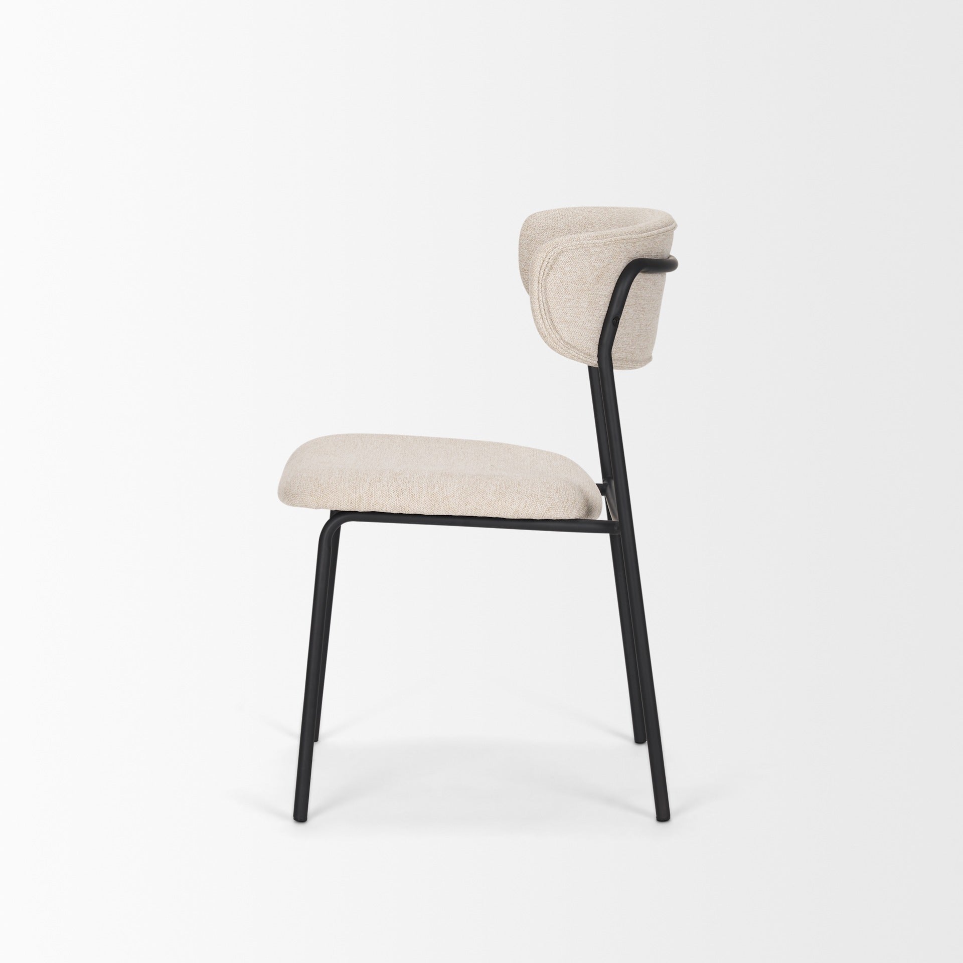 Corey Fabric Dining Chair - 2 Colors - Dekor Butik