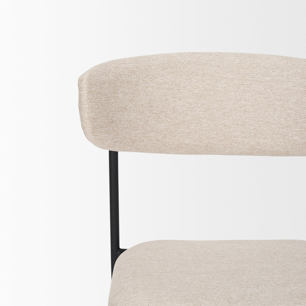 Corey Fabric Dining Chair - 2 Colors - Dekor Butik