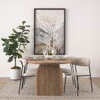 Corey Fabric Dining Chair - 2 Colors - Dekor Butik