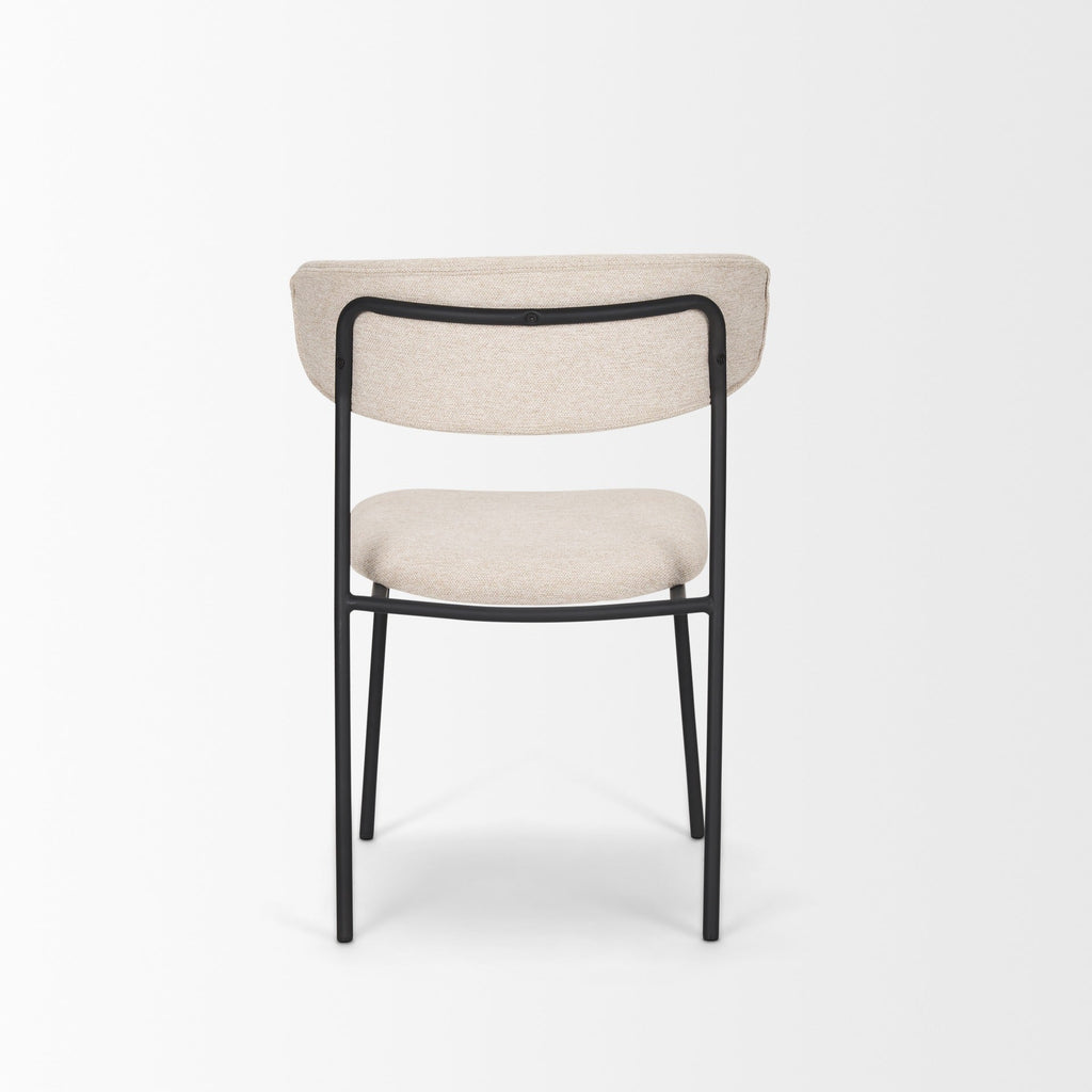 Corey Fabric Dining Chair - 2 Colors - Dekor Butik