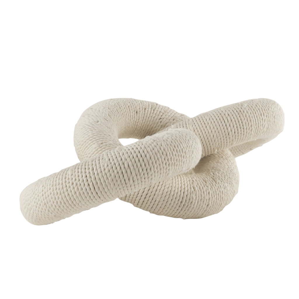 DecorCotton Rope Wrapped Chain Link - Dekor Butik
