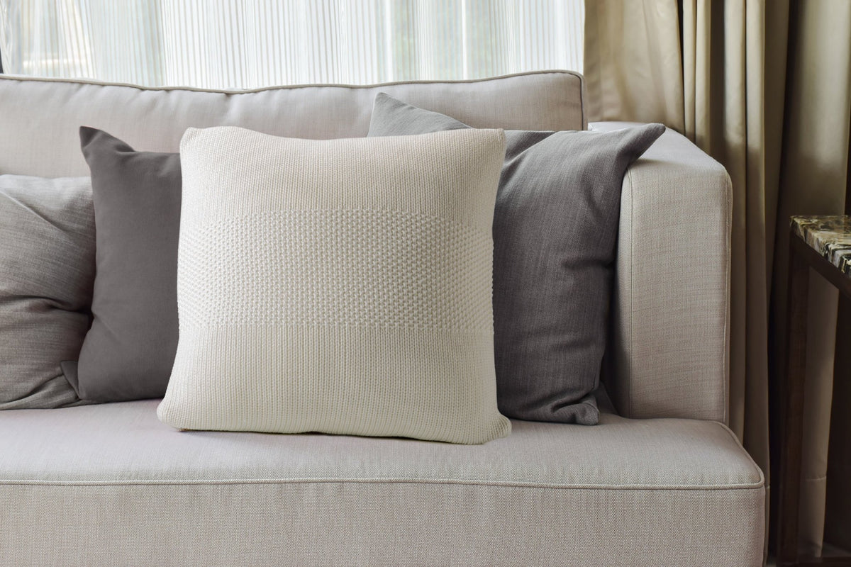 Decorative CushionsCream Knit Decorative Pillow - Dekor Butik