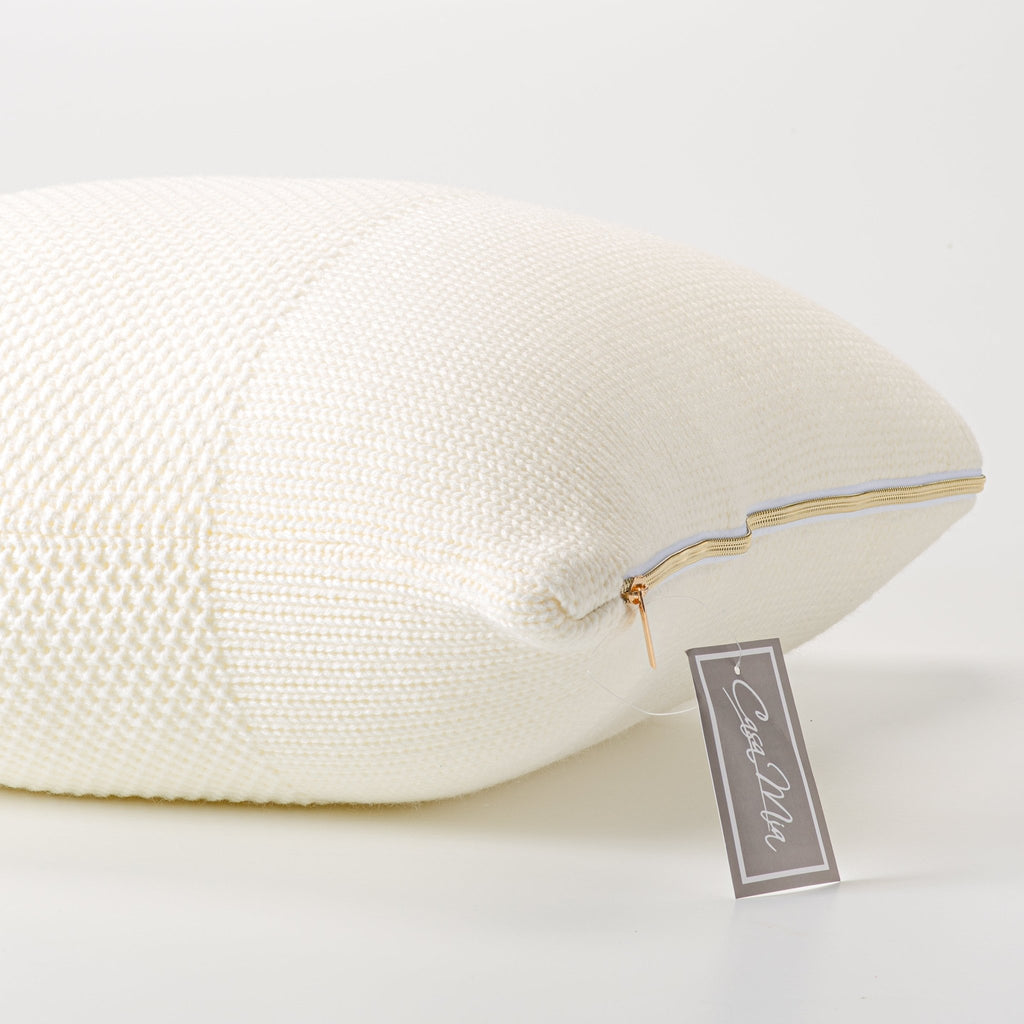 Decorative CushionsCream Knit Decorative Pillow - Dekor Butik