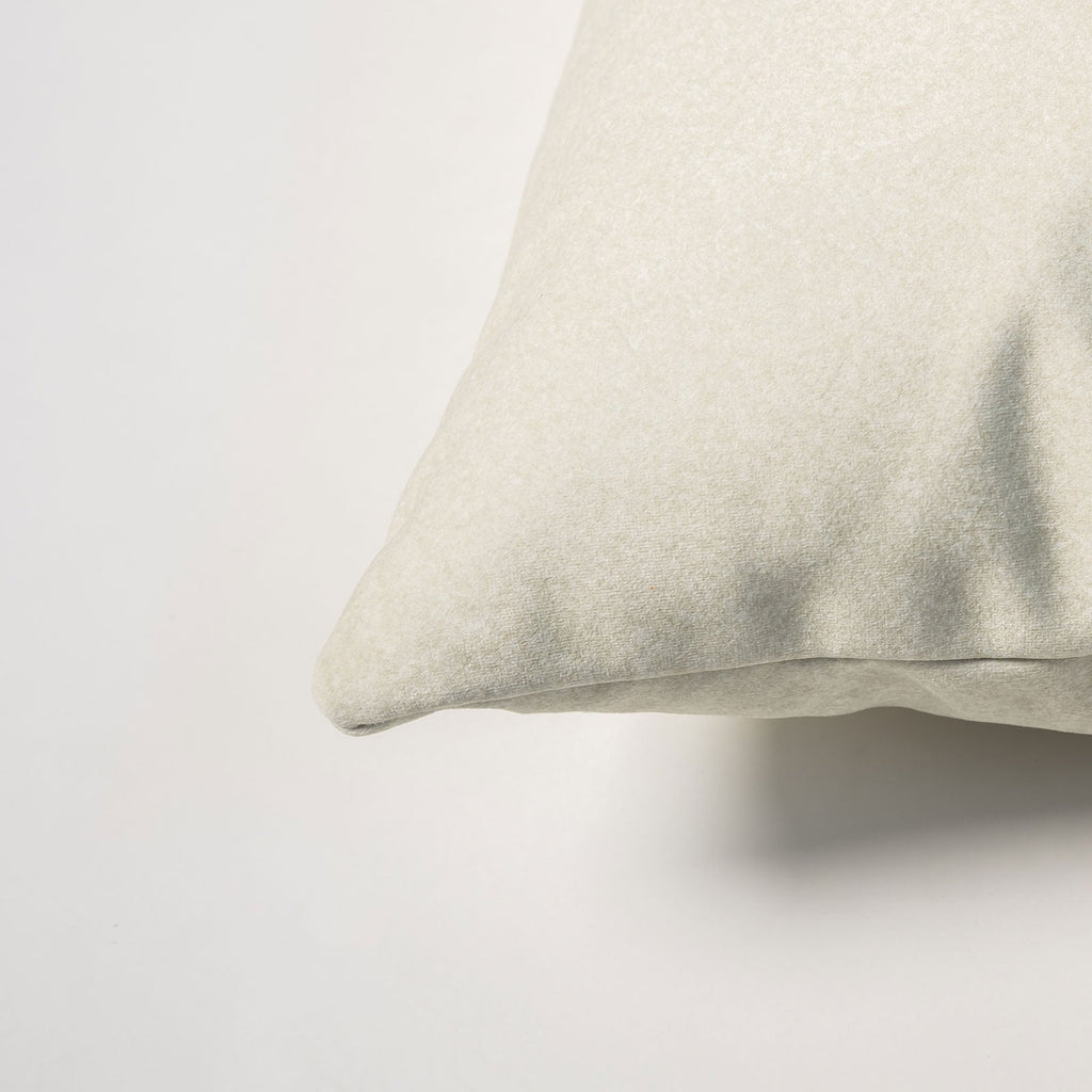 baseCrush Cushions (Set of 3) - Velvet Ecru - Dekor Butik