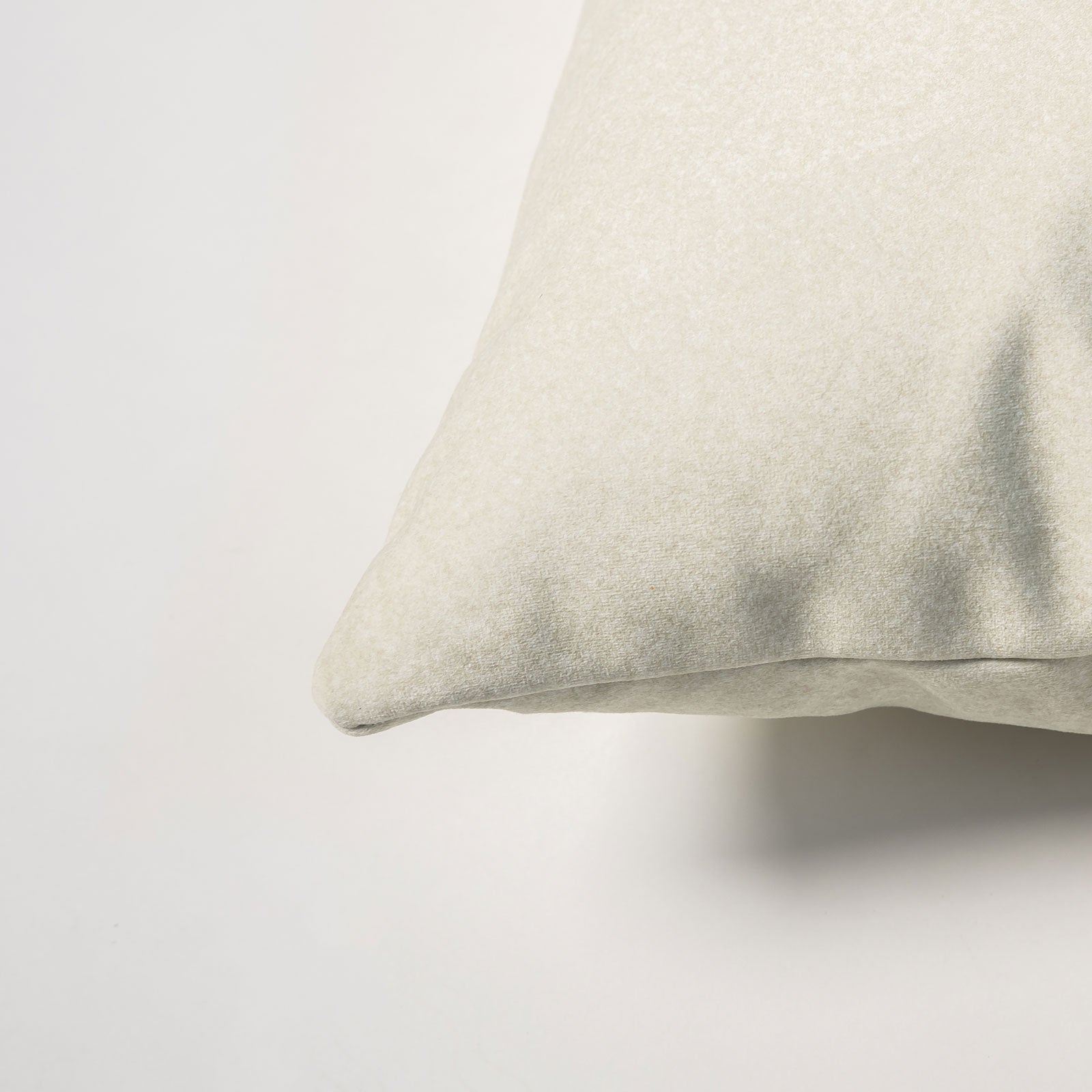 baseCrush Cushions (Set of 3) - Velvet Ecru - Dekor Butik