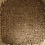 Cullen 15.7L x 15.7W x 15.7H (Set of 3) Grey Twisted Seagrass Square Basket - Dekor Butik
