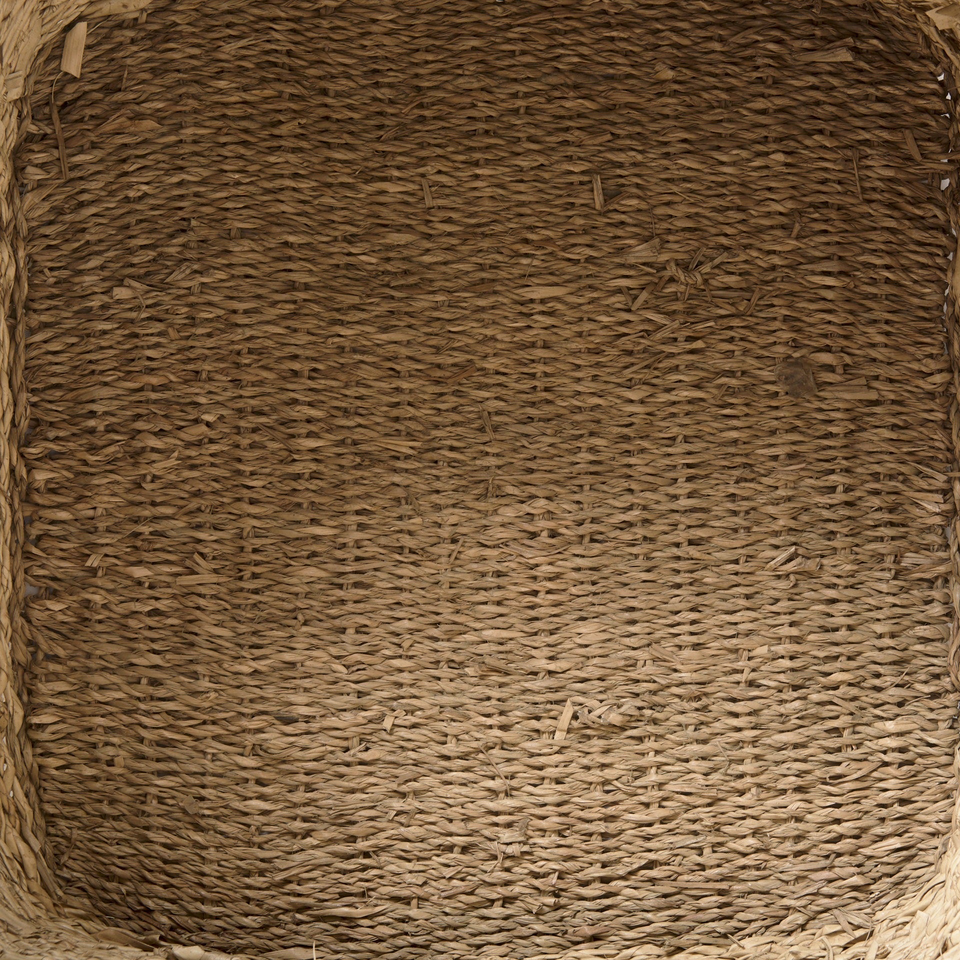 Cullen 15.7L x 15.7W x 15.7H (Set of 3) Grey Twisted Seagrass Square Basket - Dekor Butik