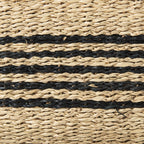Cullen 15.7L x 15.7W x 15.7H (Set of 3) Grey Twisted Seagrass Square Basket - Dekor Butik