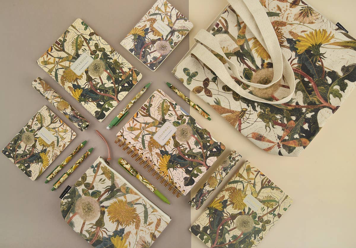 Summer Greens Notebook - passport size