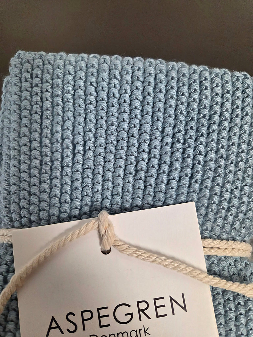 Danish Dishcloths - Organic Cotton - Set of 2 - Knitted - Skyway - Dekor Butik