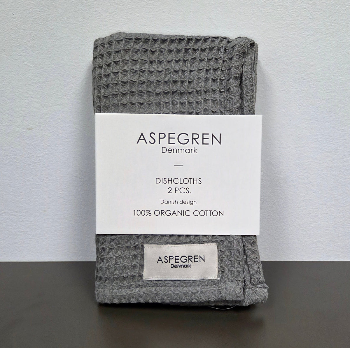 Danish Dishcloths - Set of 2 - Dark Gray - Dekor Butik