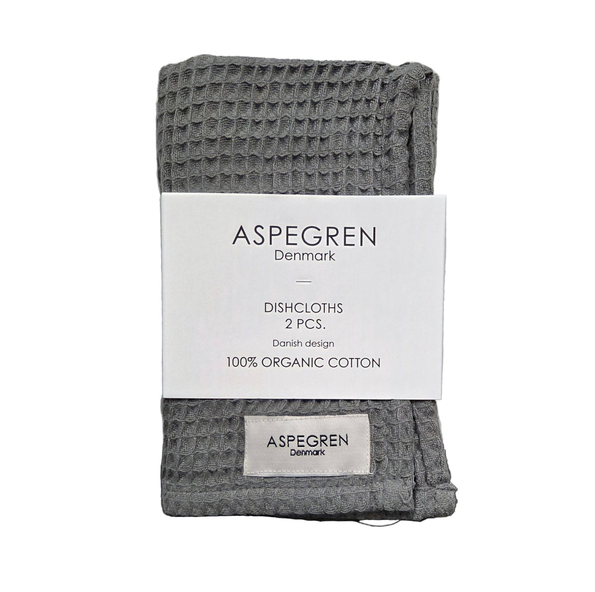 Danish Dishcloths - Set of 2 - Dark Gray - Dekor Butik