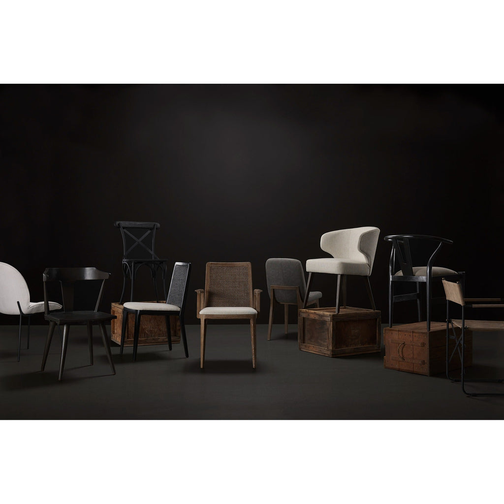 David Fabric Dining Chair - Dekor Butik