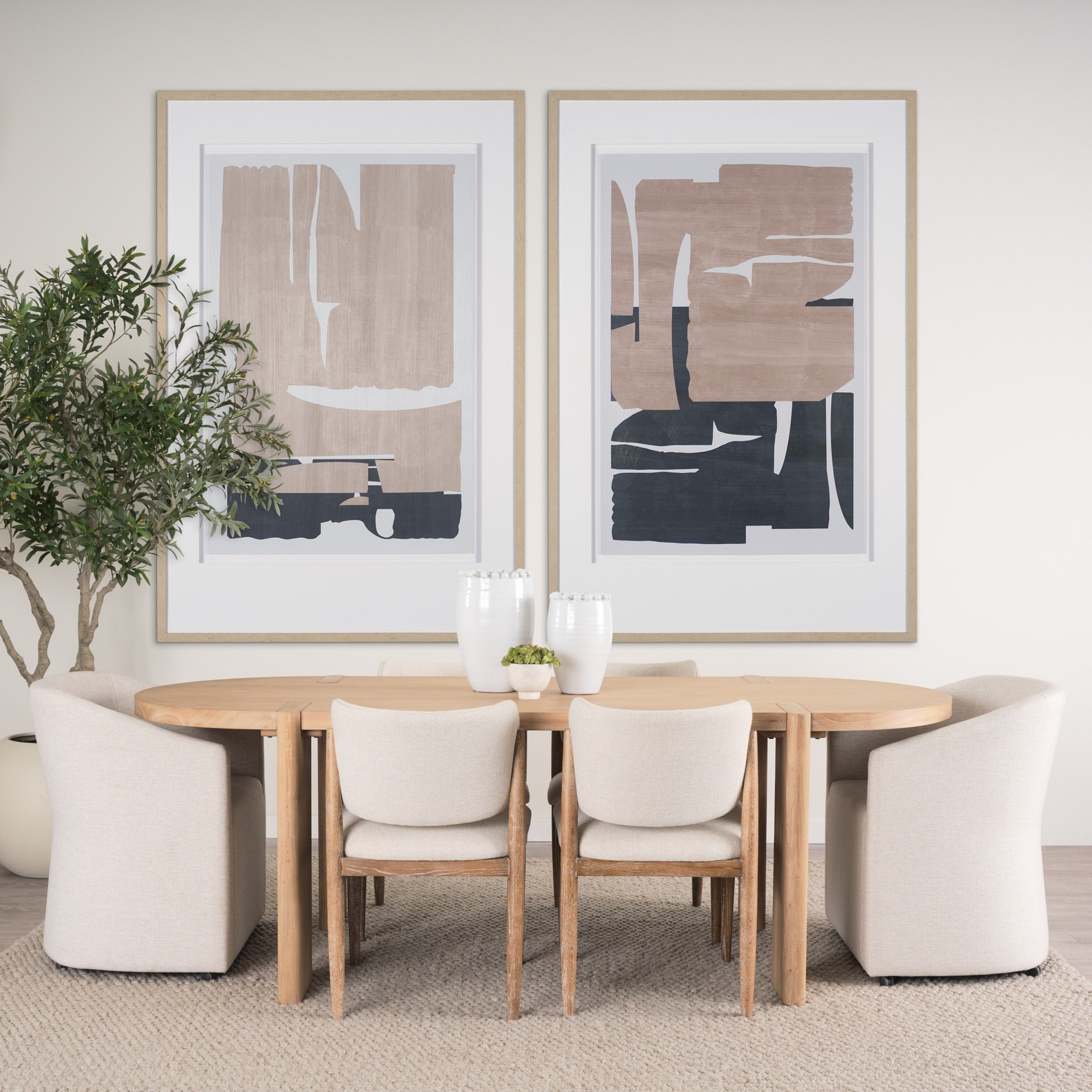 Deep Golden Brown I by Cartissi Textured Framed Artwork Matted under Glass - Dekor Butik