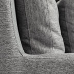 Sofas & SectionalsDenly Castlerock Gray Slipcover Three Seater Sofa - 92" - Dekor Butik