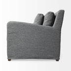 Sofas & SectionalsDenly Castlerock Gray Slipcover Three Seater Sofa - 92" - Dekor Butik