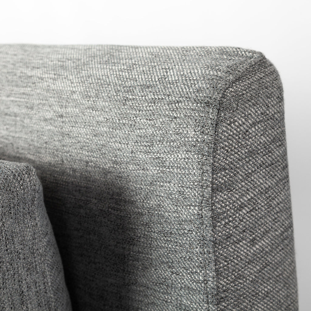 Sofas & SectionalsDenly Castlerock Gray Slipcover Three Seater Sofa - 92" - Dekor Butik