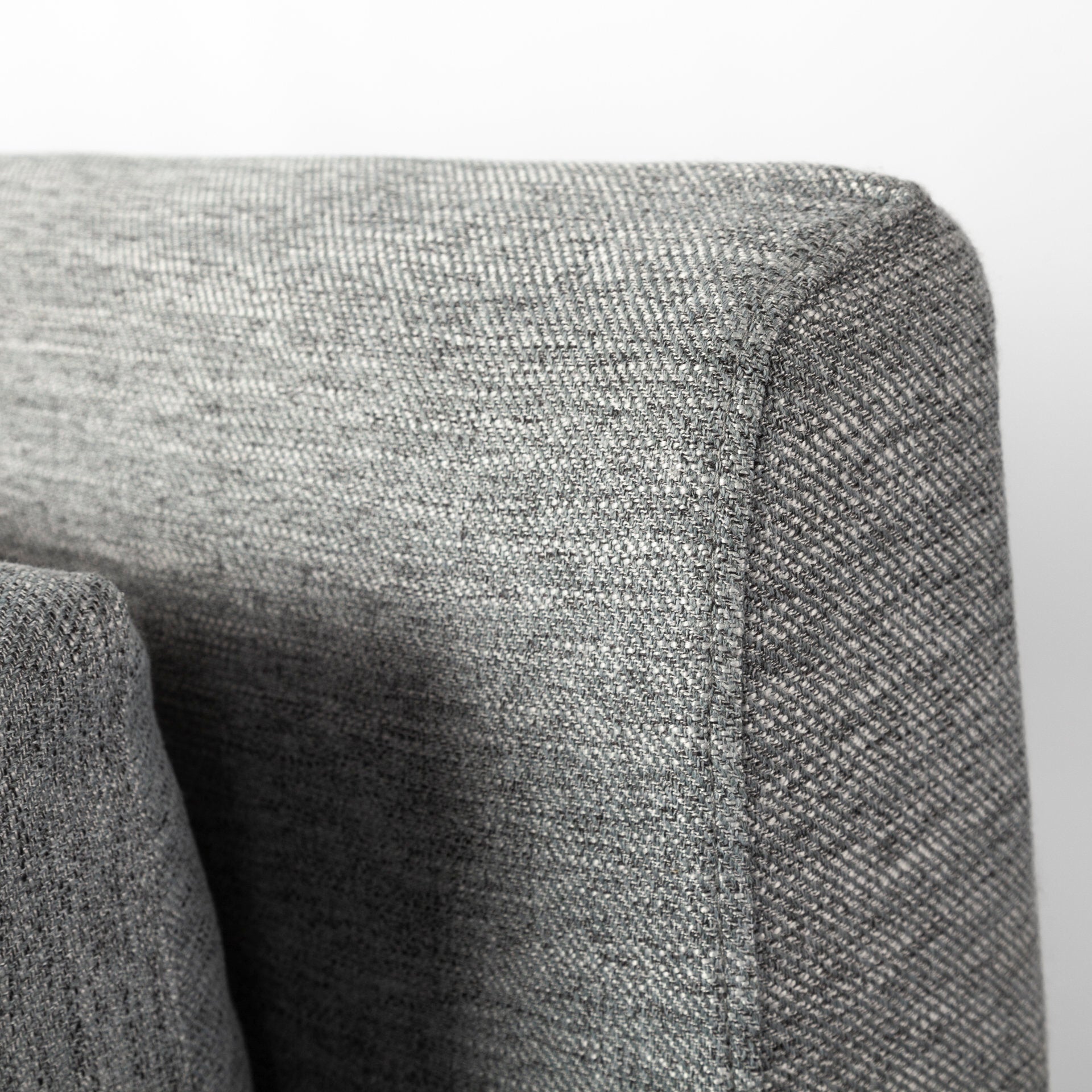 Sofas & SectionalsDenly Castlerock Gray Slipcover Three Seater Sofa - 92" - Dekor Butik