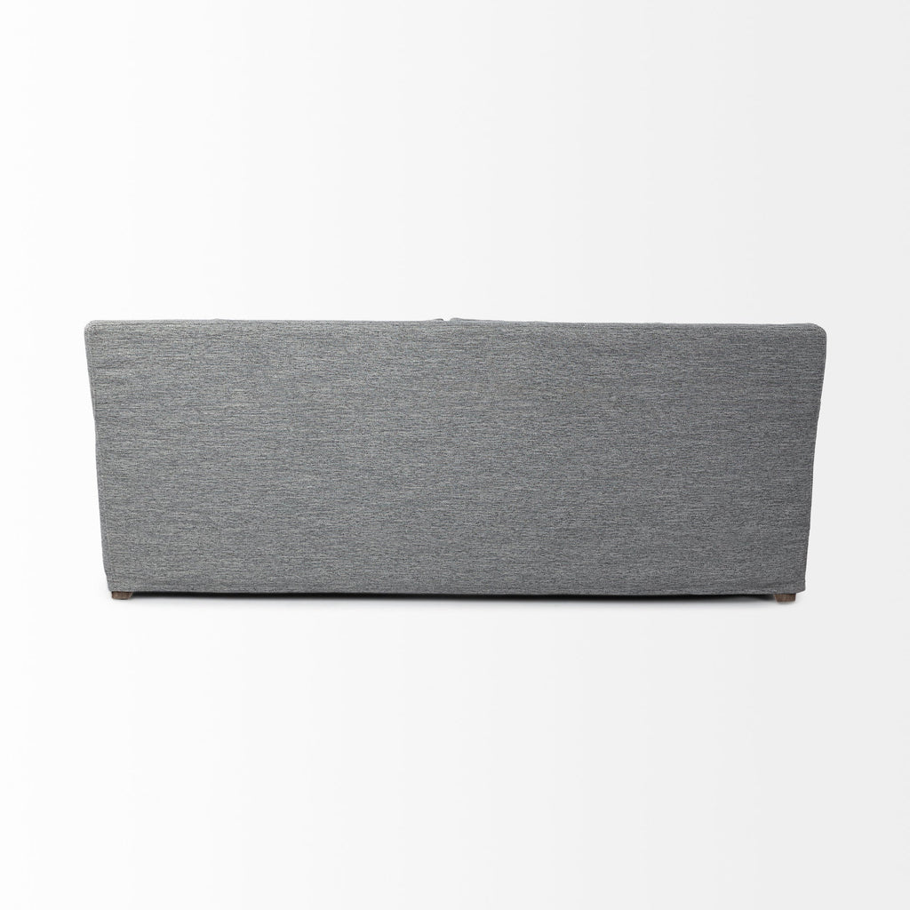 Sofas & SectionalsDenly Castlerock Gray Slipcover Three Seater Sofa - 92" - Dekor Butik