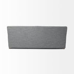 Sofas & SectionalsDenly Castlerock Gray Slipcover Three Seater Sofa - 92" - Dekor Butik