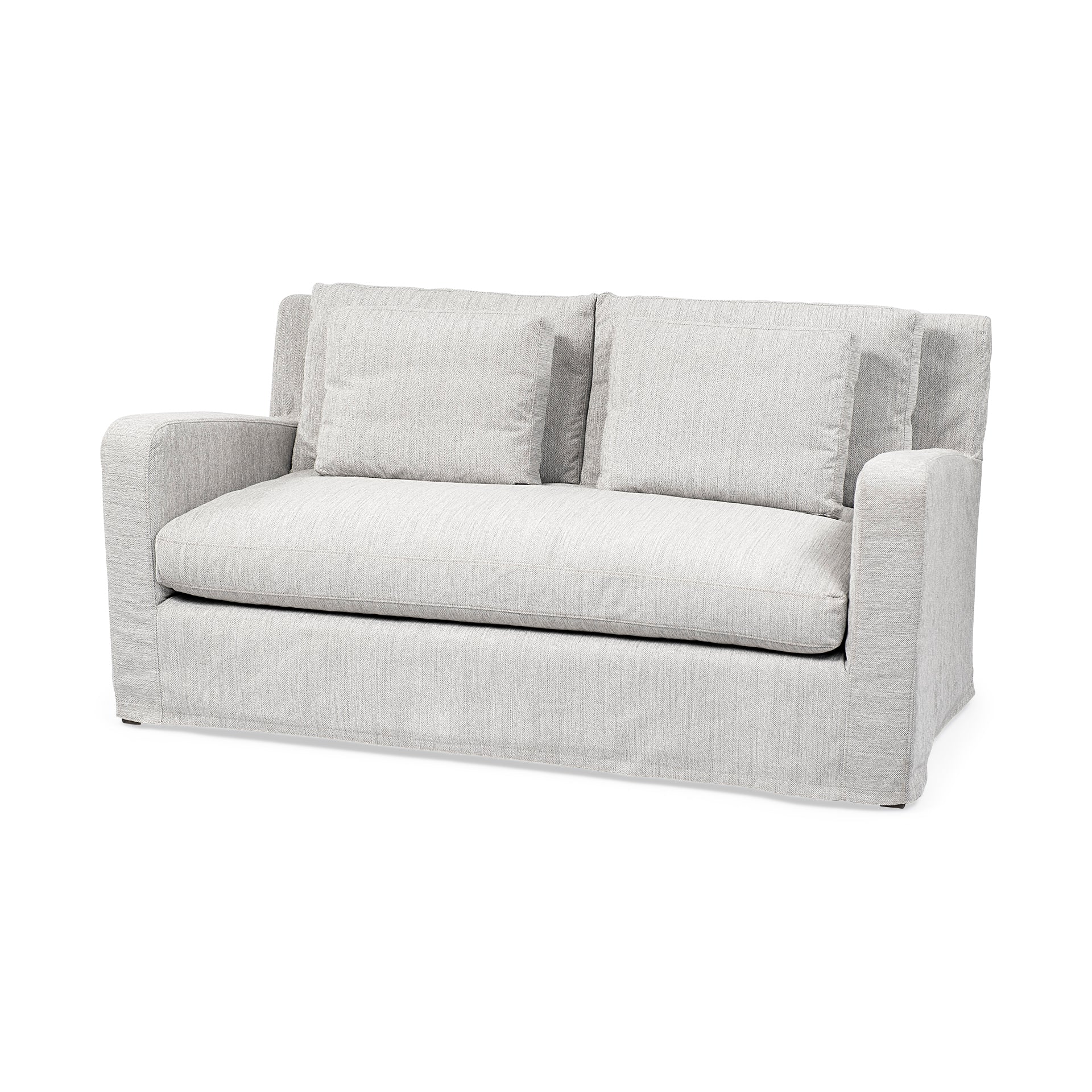 Sofas & SectionalsDenly Slipcover Loveseat - 2 Colours - Dekor Butik