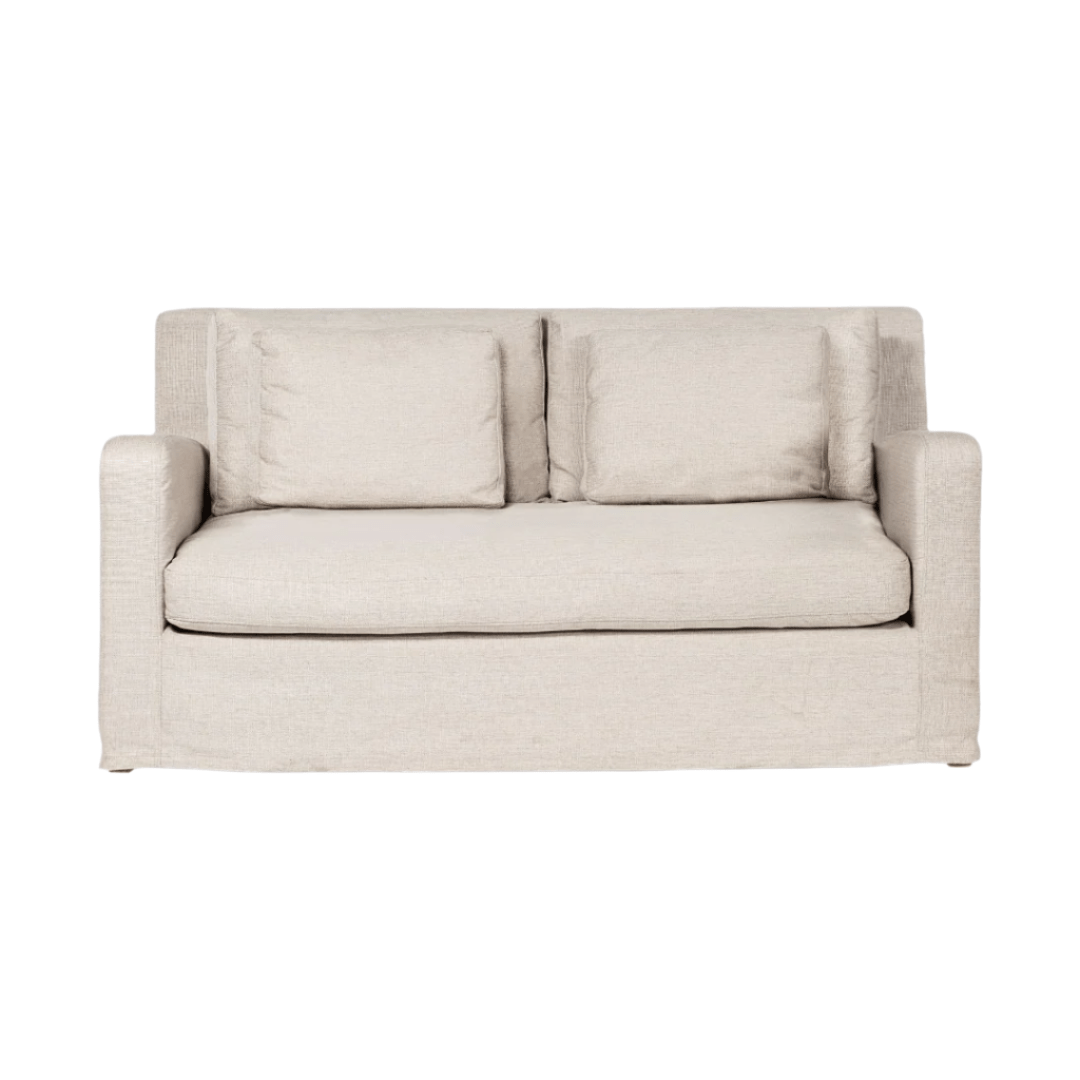Sofas & SectionalsDenly Slipcover Loveseat - 2 Colours - Dekor Butik