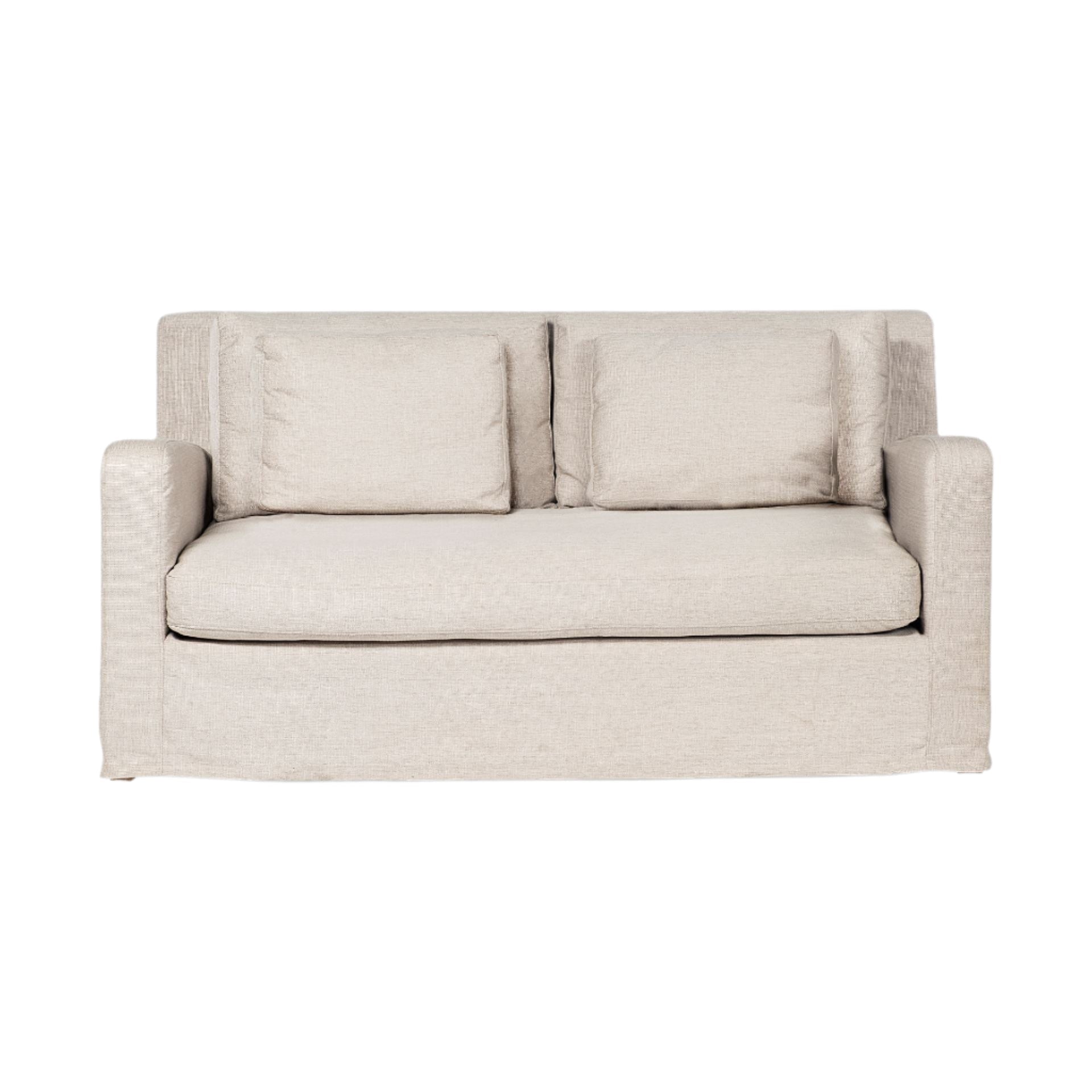 Sofas & SectionalsDenly Slipcover Loveseat - BEIGE PICK UP OR LOCAL DELIVERY ONLY - Dekor Butik