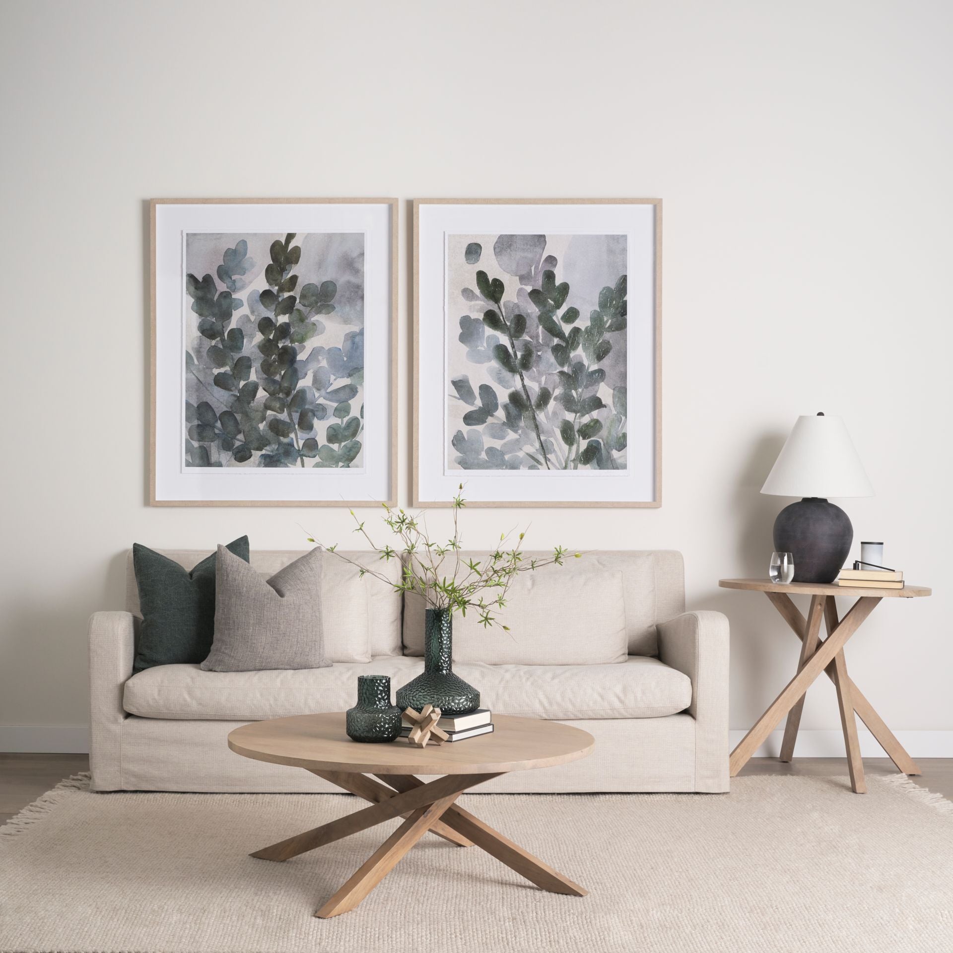 Sofas & SectionalsDenly Slipcover Sofa - 2 Colours - Dekor Butik