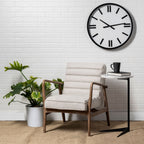 Derby 24" Round Oversize Modern Wall Clock - Dekor Butik