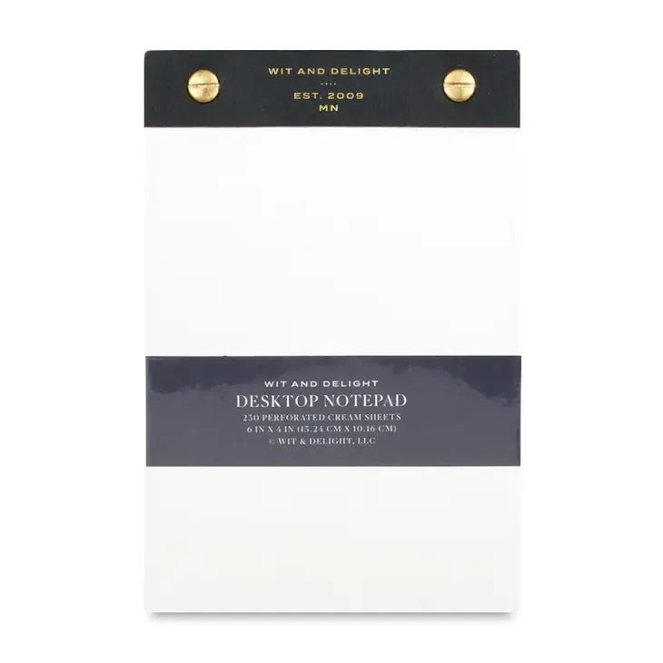 StationeryDesktop Notepad - 2 Colours - Dekor Butik