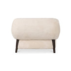 Devlin Lounge Chair Cream Faux Fur - Dekor Butik