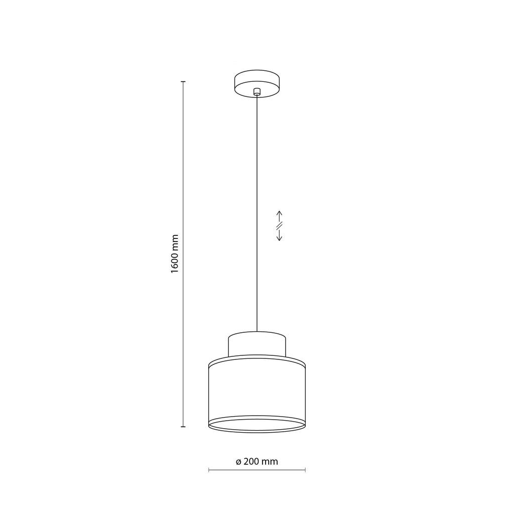Duo White Jute Scandinavian Pendant Ceiling Light for Kitchen Island, Dining Room & Natural Interiors - Dekor Butik