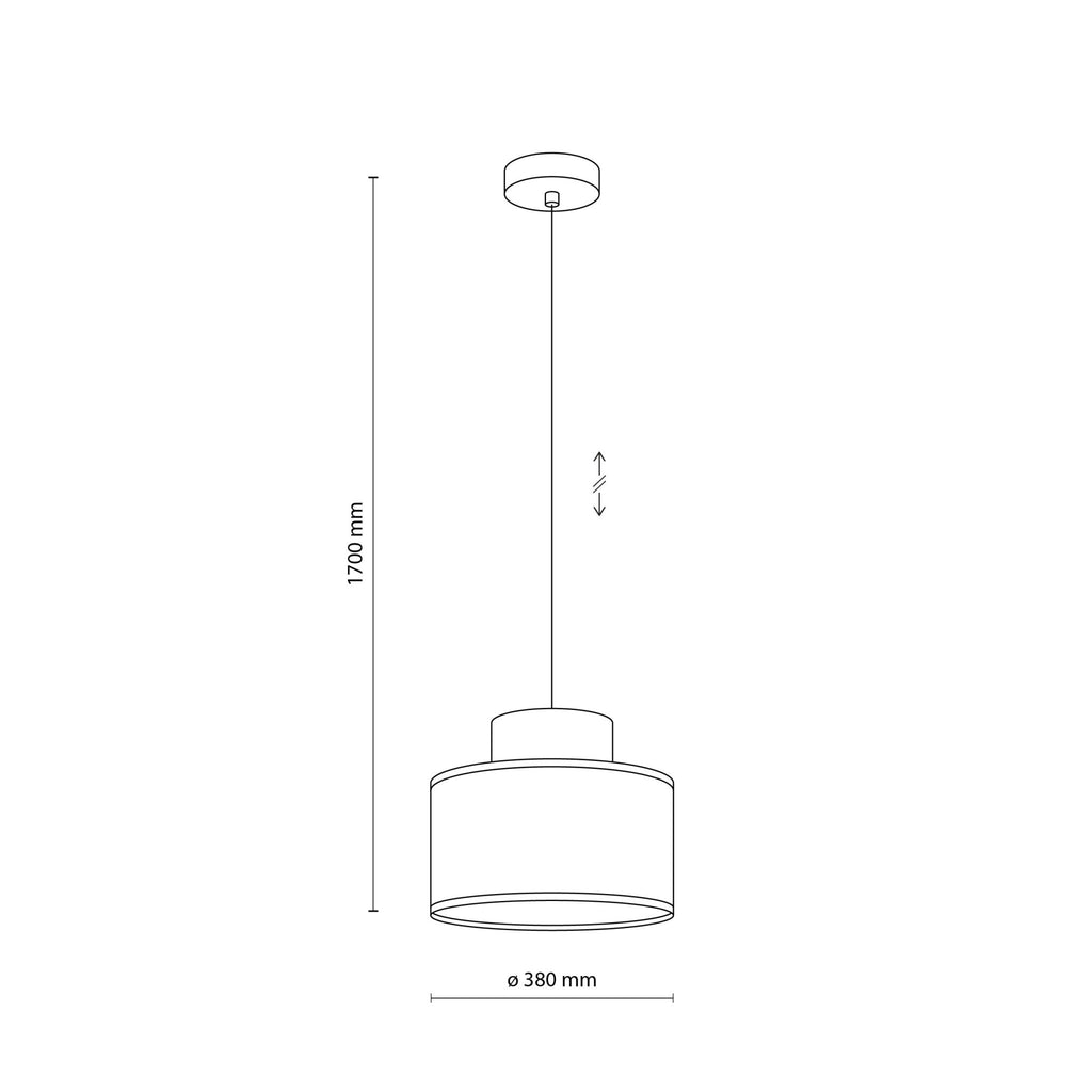 Duo White Jute Scandinavian Pendant Ceiling Light for Kitchen Island, Dining Room & Natural Interiors - Dekor Butik