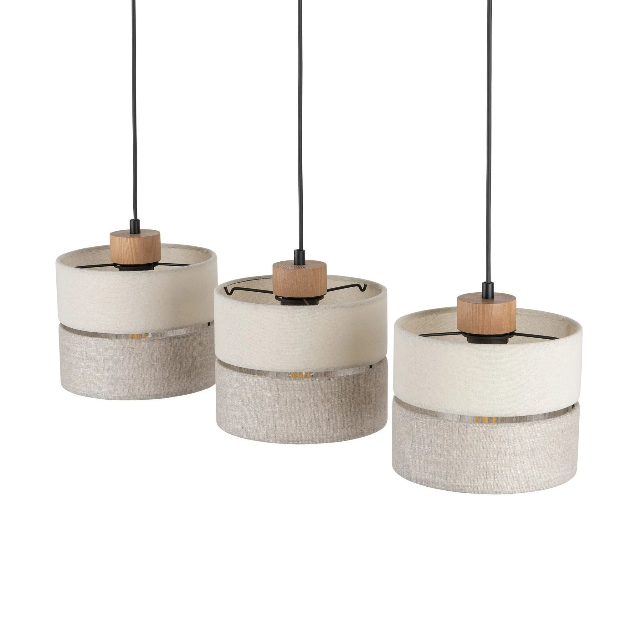 Eco Scandinavian 3 - Light Pendant for Kitchen Island & Dining Table - Dekor Butik