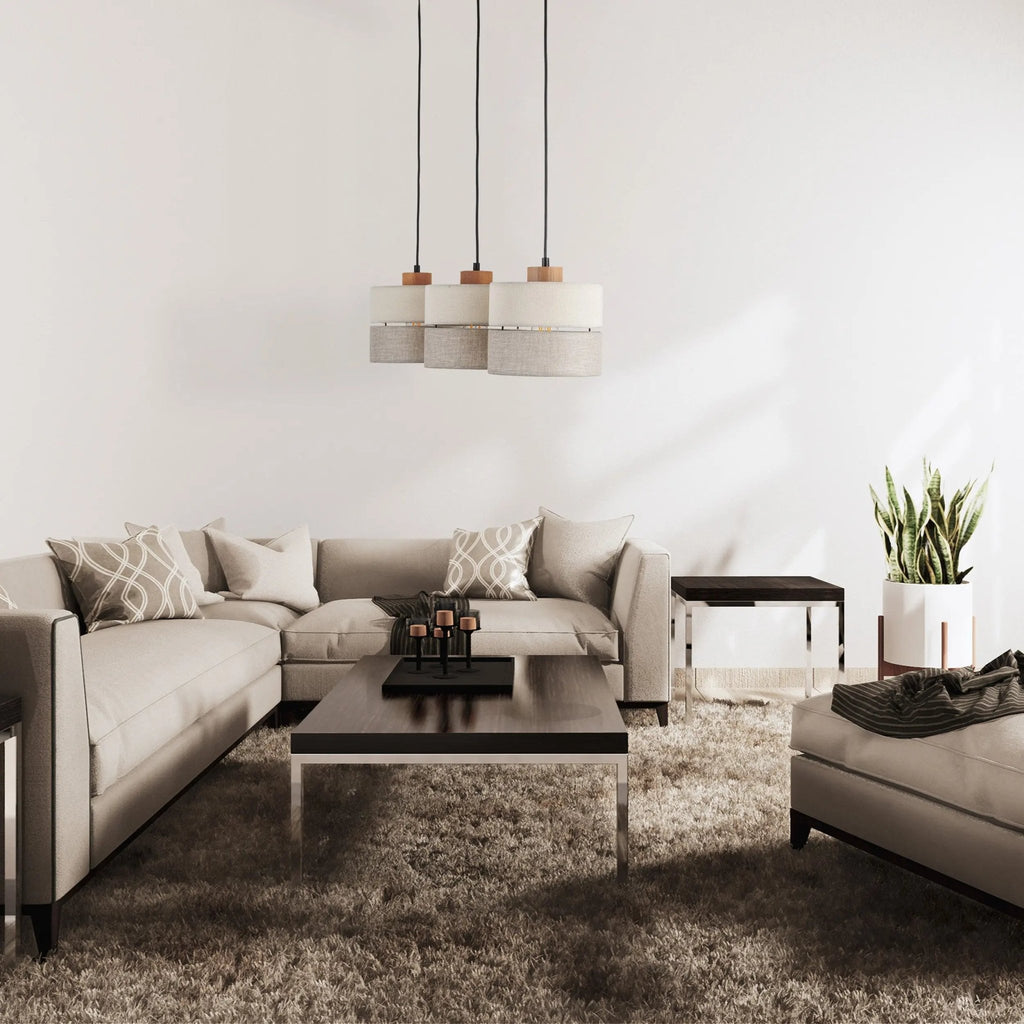 Eco Scandinavian 3 - Light Pendant for Kitchen Island & Dining Table - Dekor Butik