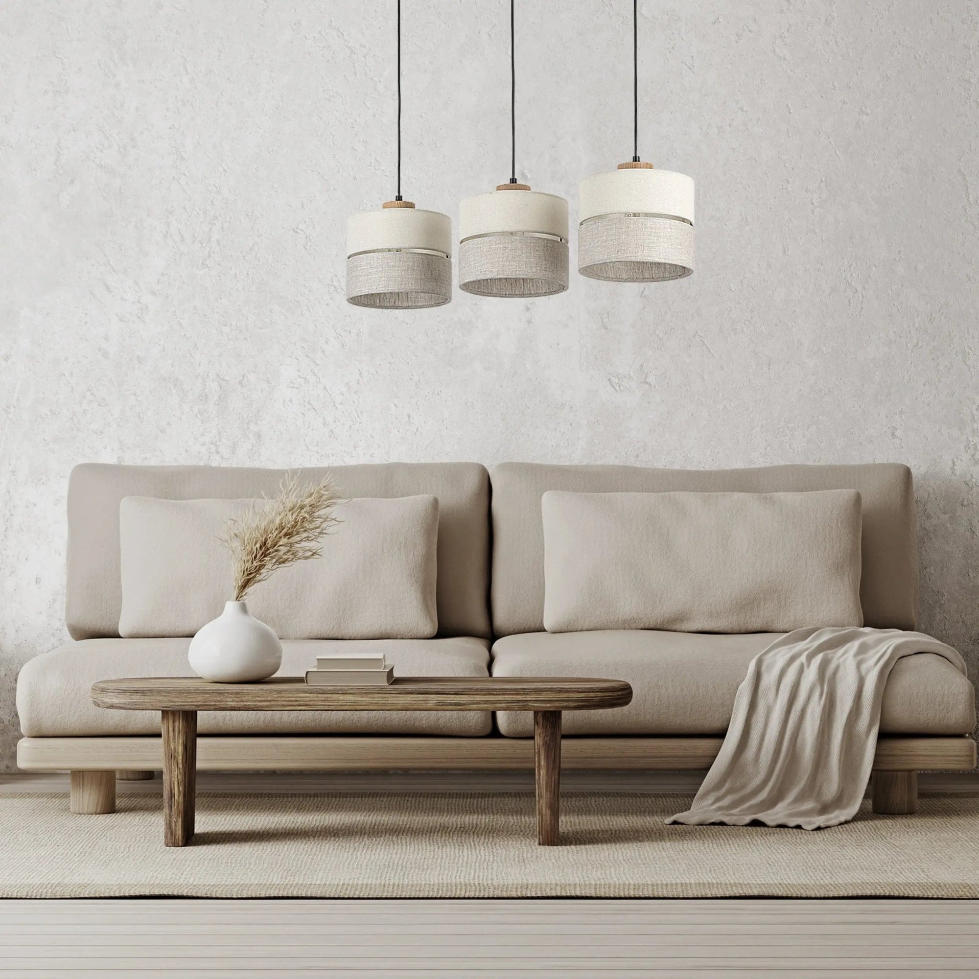 Eco Scandinavian 3 - Light Pendant for Kitchen Island & Dining Table - Dekor Butik