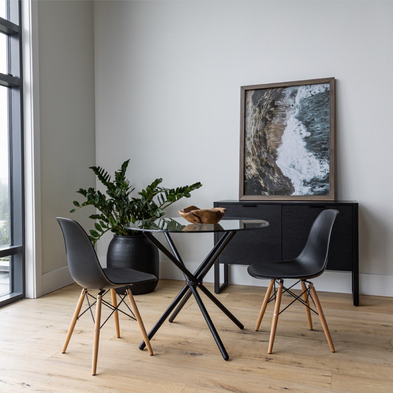 baseEdie Dining Table - Black - Dekor Butik