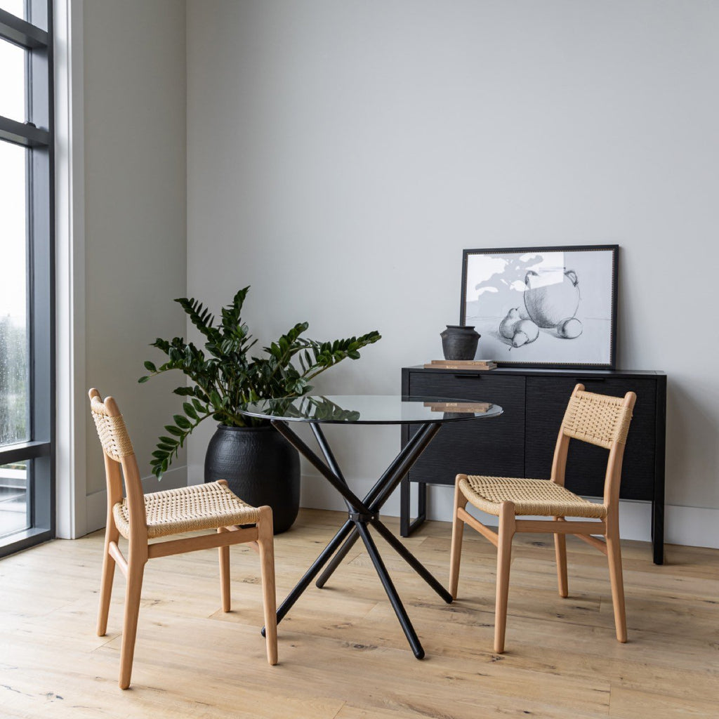 baseEdie Dining Table - Black - Dekor Butik