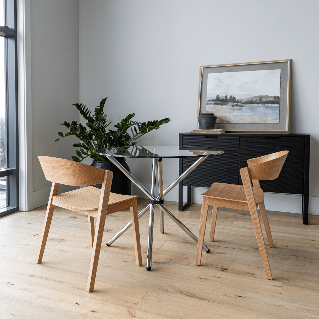 saleEdie Dining Table - Chrome - Dekor Butik