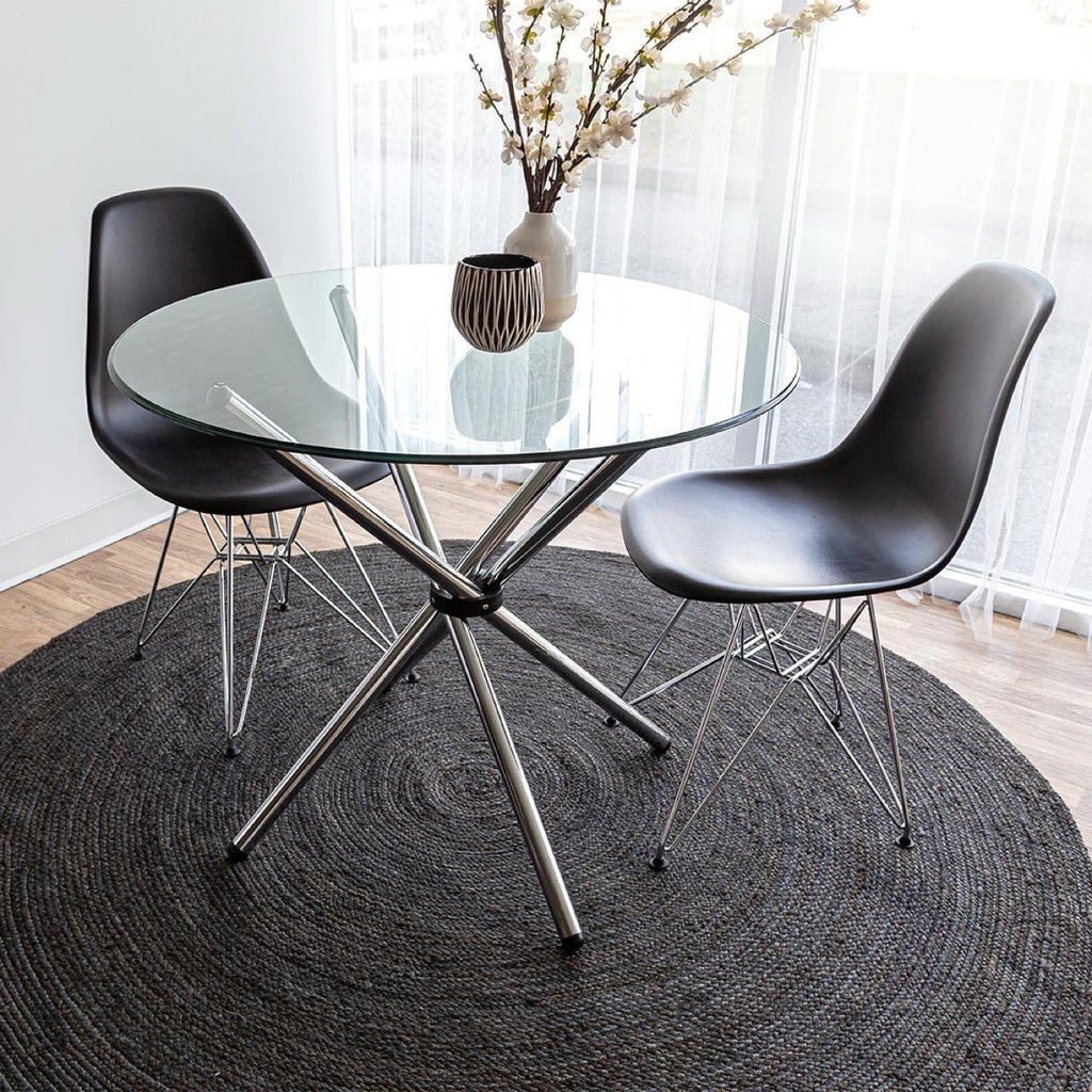 saleEdie Dining Table - Chrome - Dekor Butik