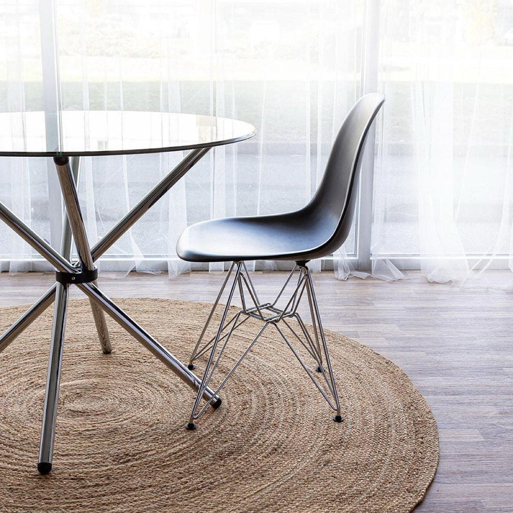 saleEdie Dining Table - Chrome - Dekor Butik