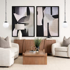 Edie Matte Black Metal w/ Frosted Glass Globe 1 - Light Pendant - Dekor Butik