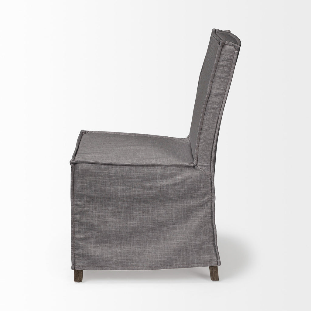 Elbert Fabric Dining Chair - Dekor Butik