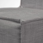 Elbert Fabric Dining Chair - Dekor Butik