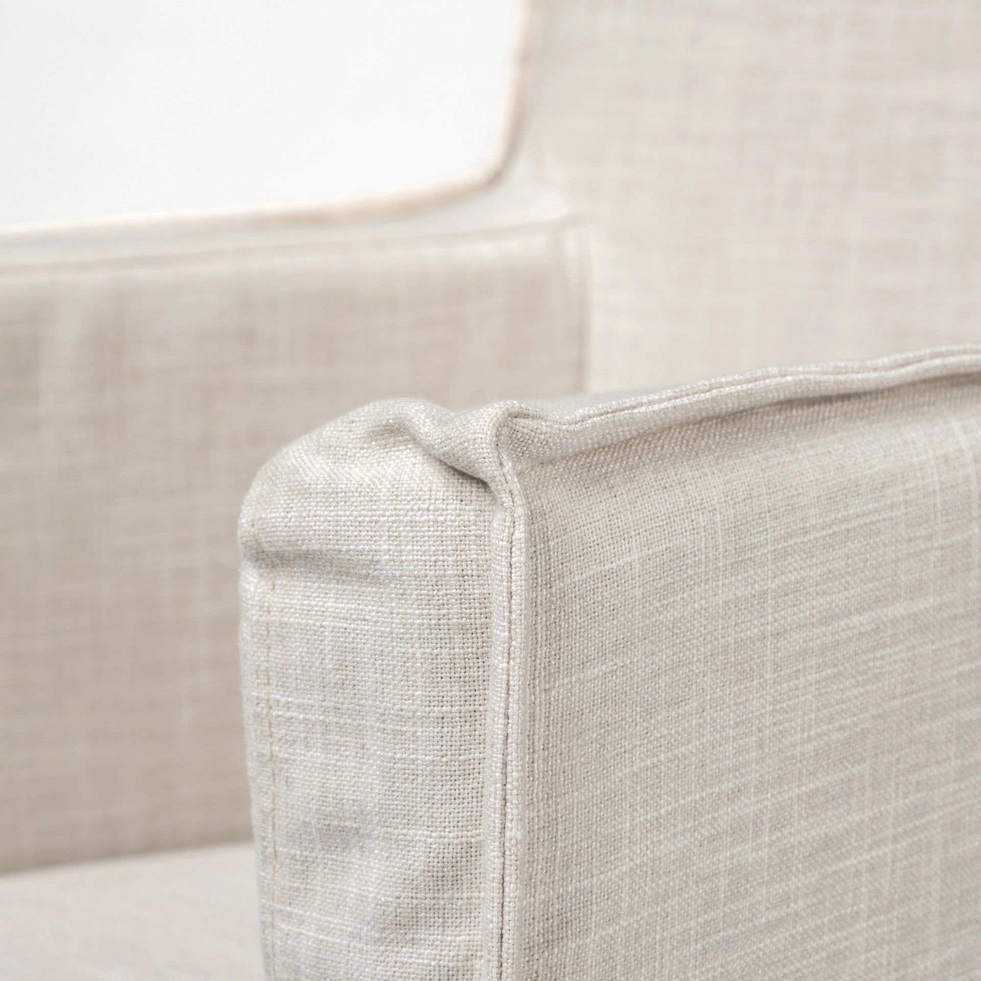 Elbert II Fabric Slip - Cover Frame Dining Chair - 2 Colors - Dekor Butik
