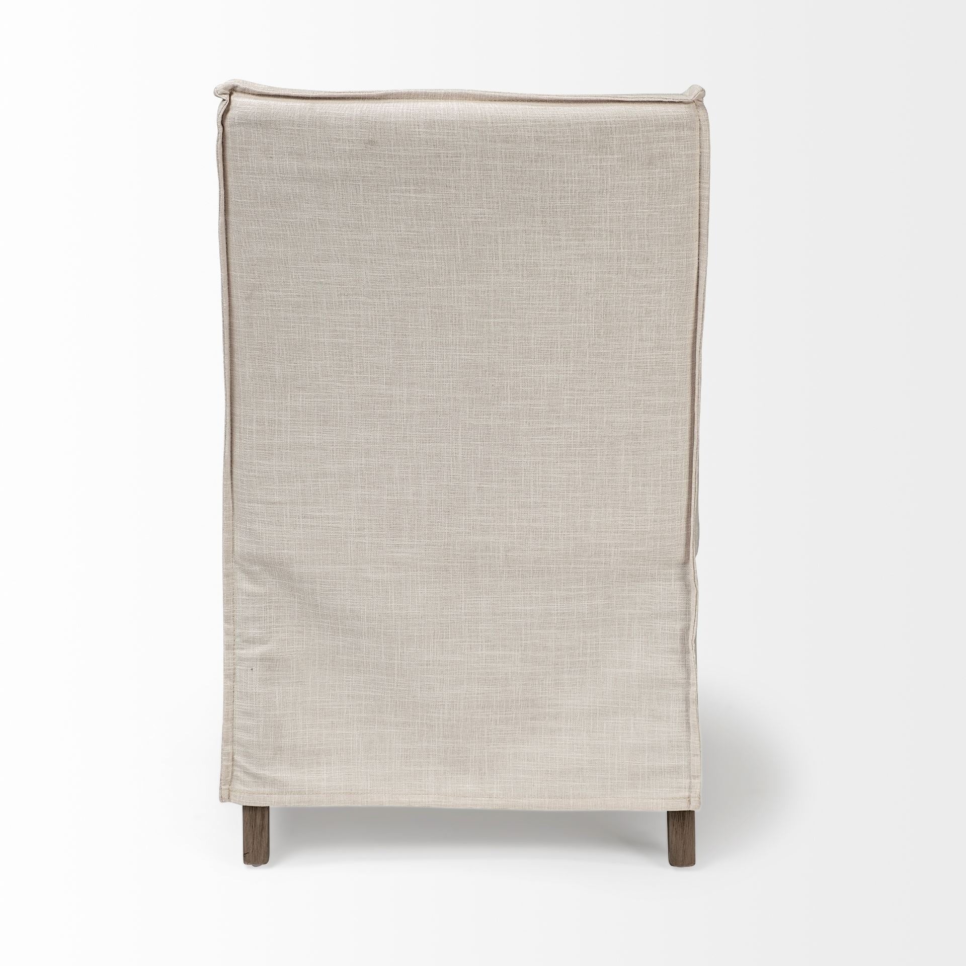 Elbert II Fabric Slip - Cover Frame Dining Chair - 2 Colors - Dekor Butik