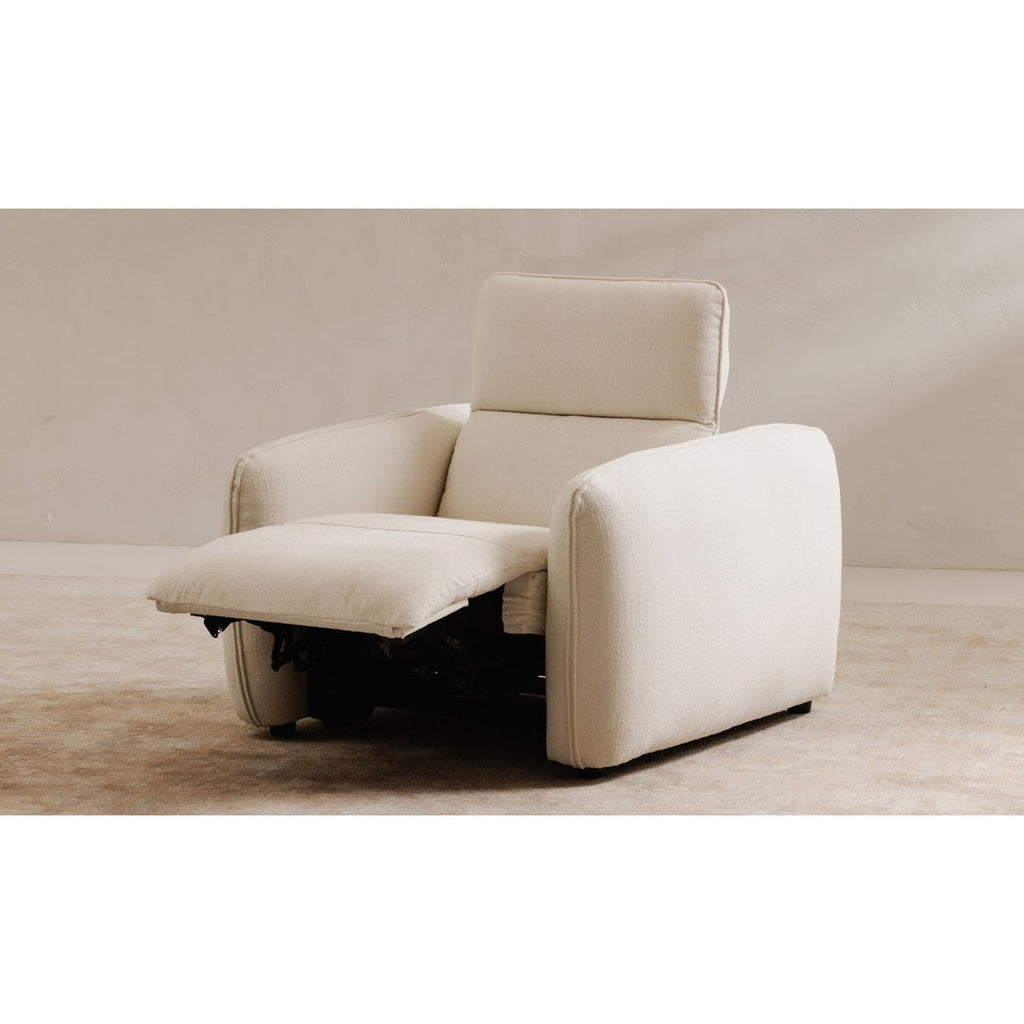 Eli Power Recliner Chair - Two Colors - Warm White or Dusk Grey - Dekor Butik